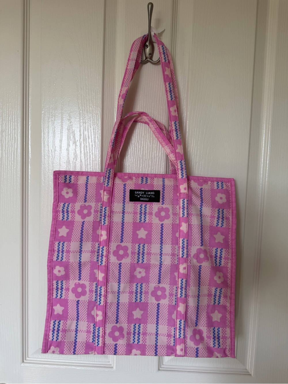 Baggu x Sandy Liang Large Nylon Market Bag